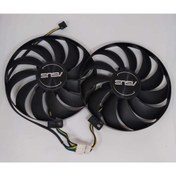 Resim ASUS Fdc10u12s9-c 12v 0.45a Gtx1650s Gtx1660s 95mm Rog Strix Gtx1650 Süper 4pin Fan 