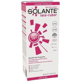 Resim Solante Tele-Rubor Spf50 Güneş Losyonu 50 ml 
