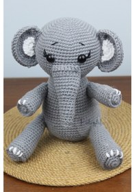 Resim Aleylife Amigurumi Sevimli Fil Bebek 