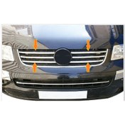 Resim Ebal Otomotiv VW T5 Caravelle Krom Ön Panjur 6 prç. 2004-2010 P. Çelik 