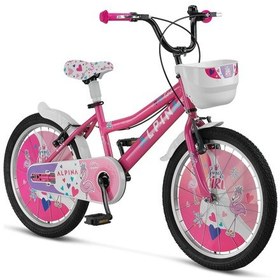 Resim Ümit 2047 Alpına-l-bmx-v 330h Kız Çocuk Bisikleti 20 Jant Pembe Çok Renkli 