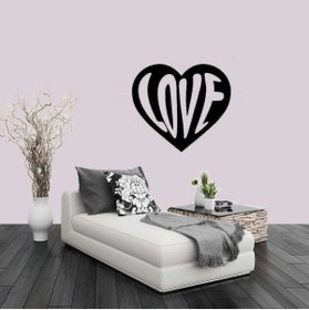 Resim kitchengenie Sıkışmış Love Yazılı Kalp Dekoratif Duvar ÖZEL sticker, Çıkartma, Etiket 