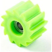 Resim Cloudstore Yeşil 10mm Motor Zincir Rulolu Gerdirme Dişlisi Yamaha Honda Kawasaki Suzuki Off-road 