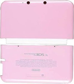 Resim Valley Of The Sun Pembe Renk 3DSXL Ekstra Konut Kılıf Kabukları Üst/Alt Kapak Plakası 2 ADET Set Değiştirme, Eski Büyük 3DS XL/LL 3DSLL El Konsolları için, ABD Edition Üst/Alt Ön Kapak Kapak Plakası Seti 