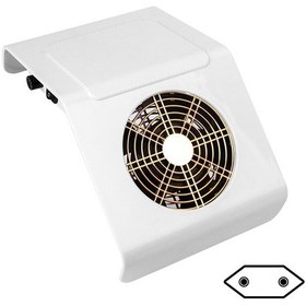 Resim Hangfox 40w Güçlü Emme Gücü Manikür Toz Toplayıcı, Abs Malzeme, Temizleme Kolay, Avuç Boyutu, Avrupa Şarjı, Beyaz 