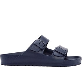 Resim Birkenstock Erkek Lacivert Arizona Eva Çift Tokalı Terlik Derimod