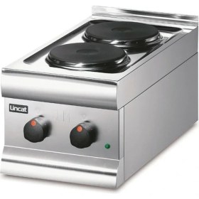 Resim Lincat Silverlink 600 HT3 Elektrikli Tezgah Üstü Ocak – 2 Plakalı Profesyonel Pişirme Ünitesi 