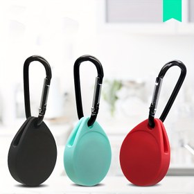 Resim AirTags Takipçisi için Dayanıklı Silikon Kılıf - Şok Geçirmez, Çizik Geçirmez Anahtarlık saç tokası ile Mükemmel Uyum - Apple AirTags, Köpek Kolye Aksesuarları için|Sleek Silikon Kılıf|Dayanıklı Silikon Malzeme 