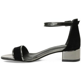 Resim Butigo 21s-701 5fx Siyah Kadın Topuklu Sandalet 000000000102008460 Siyah 