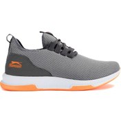 Resim Slazenger ABENA I Kadın Koyu Gri / Turuncu Sneaker 
