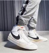 Resim Nike Blazer Mid Pro Club Erkek Beyaz Sneaker Ayakkabı DQ7673-100 