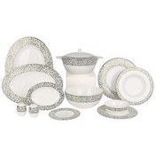 Resim Silver Pearl 72 Parça Yemek Takımı Seti Royal Canterbury