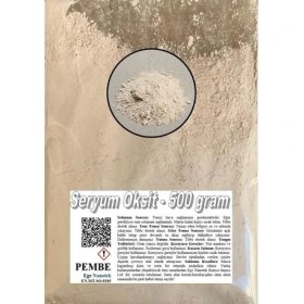 Resim Ege Nanotek Oto Cam Çizik Giderici Pembe Seryum Oksit - 500 Gram 