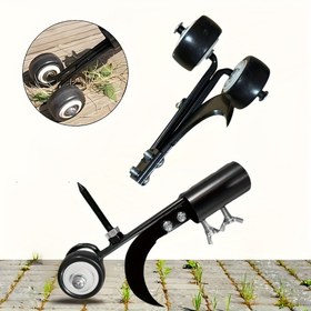 Resim 1 adet Ağır Hizmet Metal Bahçe Yaprak Çıkarıcı Rulo - Çok Fonksiyonlu Boşluk Yaprak Çıkarıcı Aracı, Merdiven Yaprak Çıkarıcı, Açık Alanlar, Çim ve Bahçe Bakımı için Verimli Rulo Yaprak Kontrolü, Şık Metalik Kaplama, Ergonomik Tasarım, Bahçe Aracı | Boşluk Yaprak Çıkarıcı Aracı | Metalik Kaplama, Bahçe Yaprak Çıkarıcı Aracı 