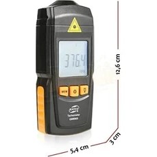 Resim GM8905 Dijital Lazer Takometre, Siyah 