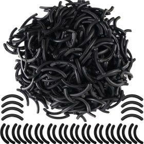 Resim 500 adet/200 adet/100 adet/20 adet Siyah Yumuşak Kauçuk Kirpik Curler Sarf Pedleri, Evrensel Kirpik Curlerleri için Kokusuz Değiştirilebilir Sarf Malzemeleri, Elektrik veya Batarya Gerekmez 