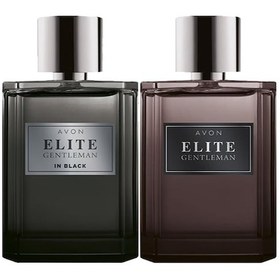 Resim Avon Elite Gentleman ve Elite Gentleman in Black Erkek Parfüm Pak 
