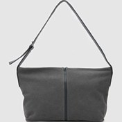 Resim Agatha Süet Omuz Çantası Antrasit Antrasit 