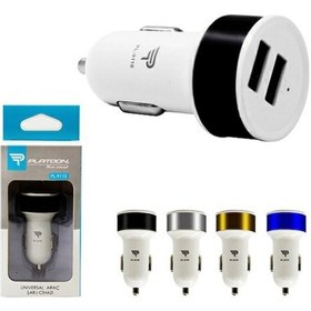 Resim Pl-9110 Çift Girişli Hızlı Araç Şarjı Usb Çakmaklık 2.1A 3.1A 