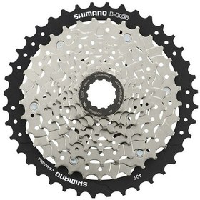 Resim Shimano Alivio Cs-hg400 Bisiklet Ruble Kaset 11-40t 8v Gümüş 