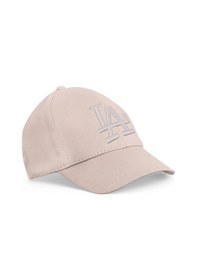 Resim Eke Tekstil Unisex Taş Renk Taş Logo Beyzbol La Şapka - Unisex Taş 