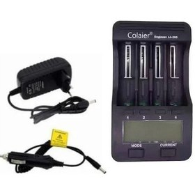 Resim Didadodo Colaier Lii-500 4 Yuvalı Lcd Pil Şarj Cihazı + 2a, Li/nımh 1 Adet 