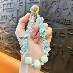 Resim Silver1 Yeni Sevimli Çizgi Film Işıklı Işık Kulomi Büyük Kulak Köpek Hediye Kutusu Anahtarlık Araba Okul Çantası Dıy Kolye Hediye (Yurt Dışından) 