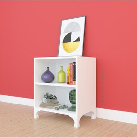 Resim Kenzlife kitaplık tuğçe 048*030*020 byz ayaklı mutfak dolabı banyo ofis ayakkabılık kiler 