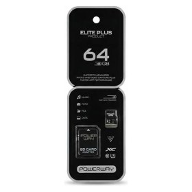 Resim Derin Stok Powerway 64 GB Micro SD Hafıza Kartı Hızlı Veri Transferi ve Geniş Uyumluluk 