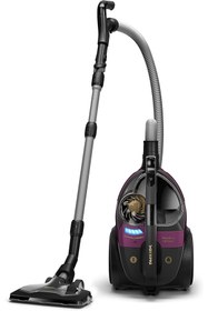 Resim Philips VPS TriActive Ultra Başlık HEPA 13 , 899 W Koyu Leylak Marathon Ultimate Torbasız Elektrikli Süpürge 