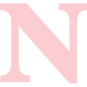 Resim Karton Harf Banner Pembe N 