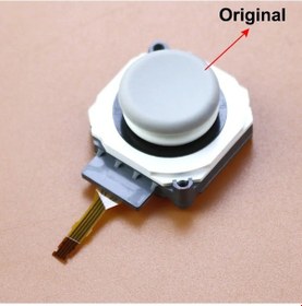 Resim Gri-jcd Thumbstick Thumb Stick Rocker Joystick Kaplı Toz Halkası Ped 2ds 3ds Ll Xl 3dsll 3dsxl 