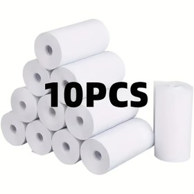 Resim 10 Rulo Termal Yazıcı Kağıdı, Anında Kamera ve Yanlış Cevap Yazıcıları İçin Uygun, 65 Gram Düz Yüzey, Fotoğraf Baskı Dolumu, Mürekkepsiz, Fotoğraf Kağıdı, Baskı Kağıdı 