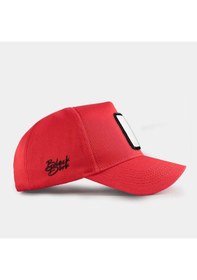 Resim Blackbörk Premium Kırmızı Şapka Cap 7 Logo Kırmızı 