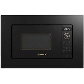 Resim Bosch BEL623MY3 20 Lt Siyah Ankastre Mikrodalga Fırın 