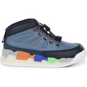 Resim Vicco Ellen Lastikli Erkek Çocuk Günlük Spor Işıklı Bot 946.24k.417 Kot Mavi Kot Mavi 