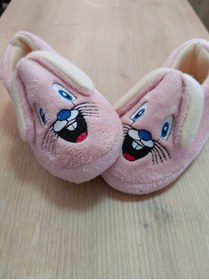 Resim KMS HOME Kız Çocuk Panduf Pembe Kışlık Panduf 