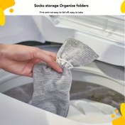 Resim PVC Çorap Organizer Klips, 7 Parça Çok Fonksiyonlu Çorap Depolama Tutucuları, Kolay Çamaşır Organizasyonu için Freestanding Çorap Pimler, Çekmeceler, Gardıroplar ve Çamaşır Makineleri, Kurutma Rafları için İdeal 