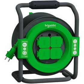Resim Schneider Thorsman Pro Kablo Makarası IP44 HO7RNF 3G1.5 40MT Kablo Topraklı - IMT33158 