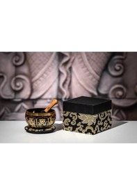 Resim Meinl Sonic Energy Sb-or-300-bk Ornamental Series Singing Bowl 3.74'' Siyah 