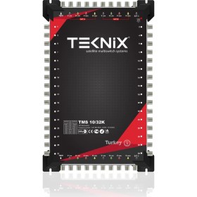 Resim Teknix 10X32 Kaskatlı Multiswitch Santral 