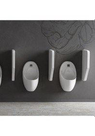 Resim Lucco Loop 45 CM Pisuvar Ara Bölme Beyaz 