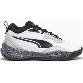 Resim Puma Playmaker Pro Splatter Gri Erkek Basketbol Ayakkabısı 37757606 Gri 