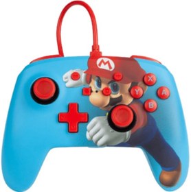 Resim Powera Plus Kablolu Nintendo Anahtar Denetleyicisi - Mario 