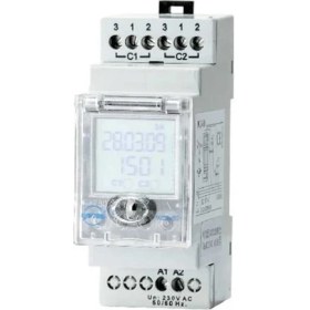Resim Normadia M1399 MCB-50T 32 Programlı Tek Kontaklı Zaman Saati 230VAC Dın Iı 