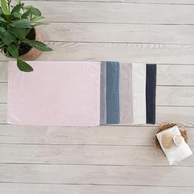 Resim Soley | Oppolo | Extra Yumuşak Pamuklu Eponj Ayak Havlusu Gri 