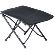 Resim Uquip Finley Comfort+ Black Edition Kamp Sandalyesi Ayak Uzatma Aparatı 