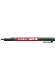 Resim Edding Asetat Kalemi Permanent B Seri 1-3 MM Mavi 143 B 10 Adet Mavi 