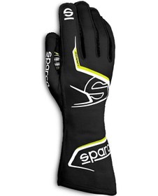 Resim Sparco Arrow Karting Eldiveni Siyah Sarı 8 Numara 
