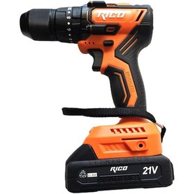 Resim Rico 028-RE0003 21V 2A Çift Akü 13 MM Darbeli Şarjlı Matkap 
